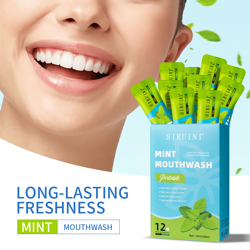 20 PCS Disposable Mouthwash No - огляд і ціна Whitening Mouthwash