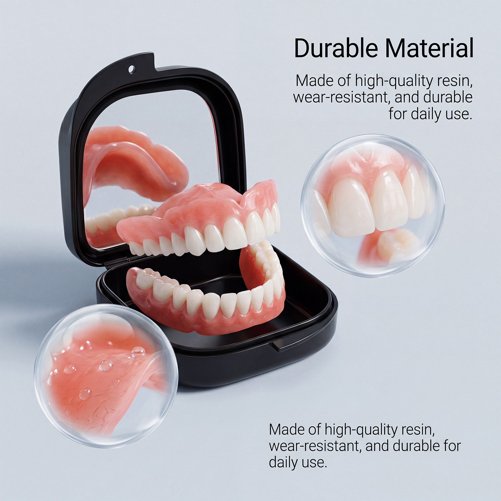 Silicone Denture Veneers Set T - огляд і ціна Teeth Whitening Veneers