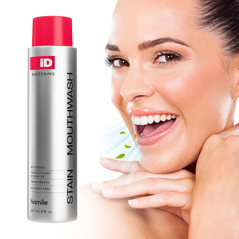 Hismile iD Alcohol Free Mouthw - огляд і ціна Whitening Mouthwash