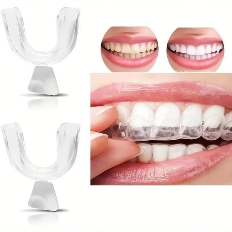 4pcs/Box Mouth Guards for Clen - огляд і ціна Teeth Whitening Mouth Guard