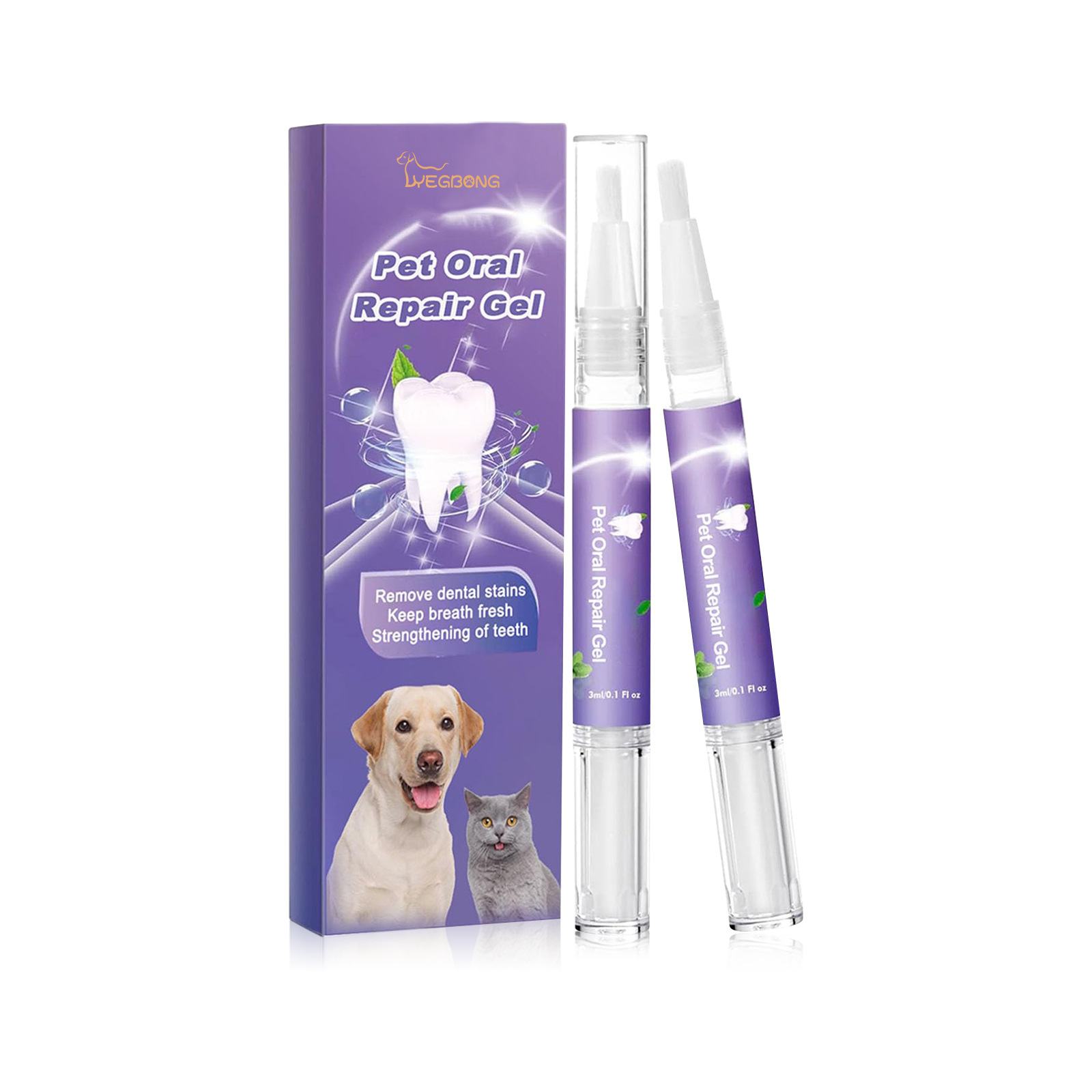Pet Oral Repair Gel Puppy Tart - огляд і ціна Whitening Mouthwash