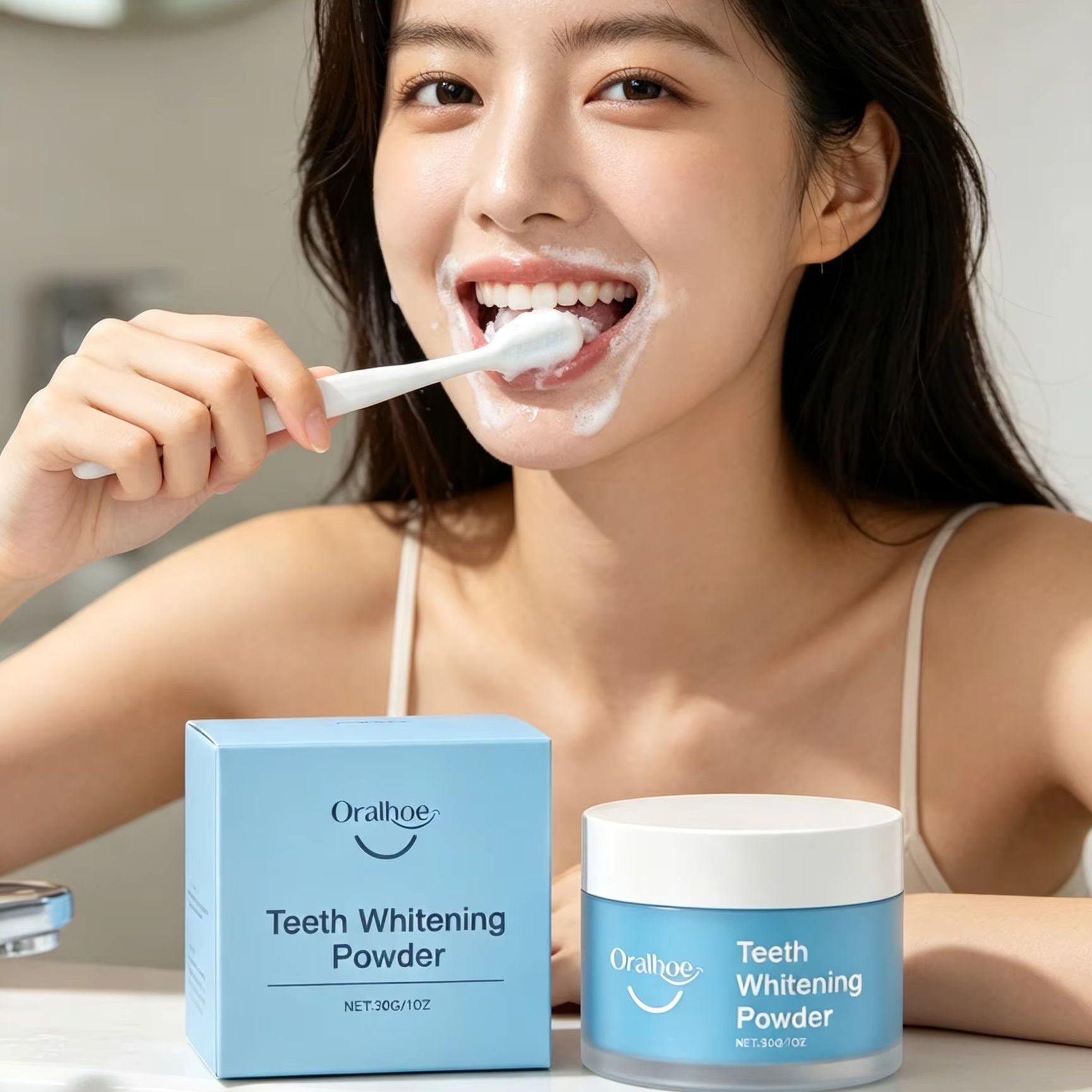 Oralhoe Tooth Powder for Brush - огляд і ціна Teeth Whitening Groupon