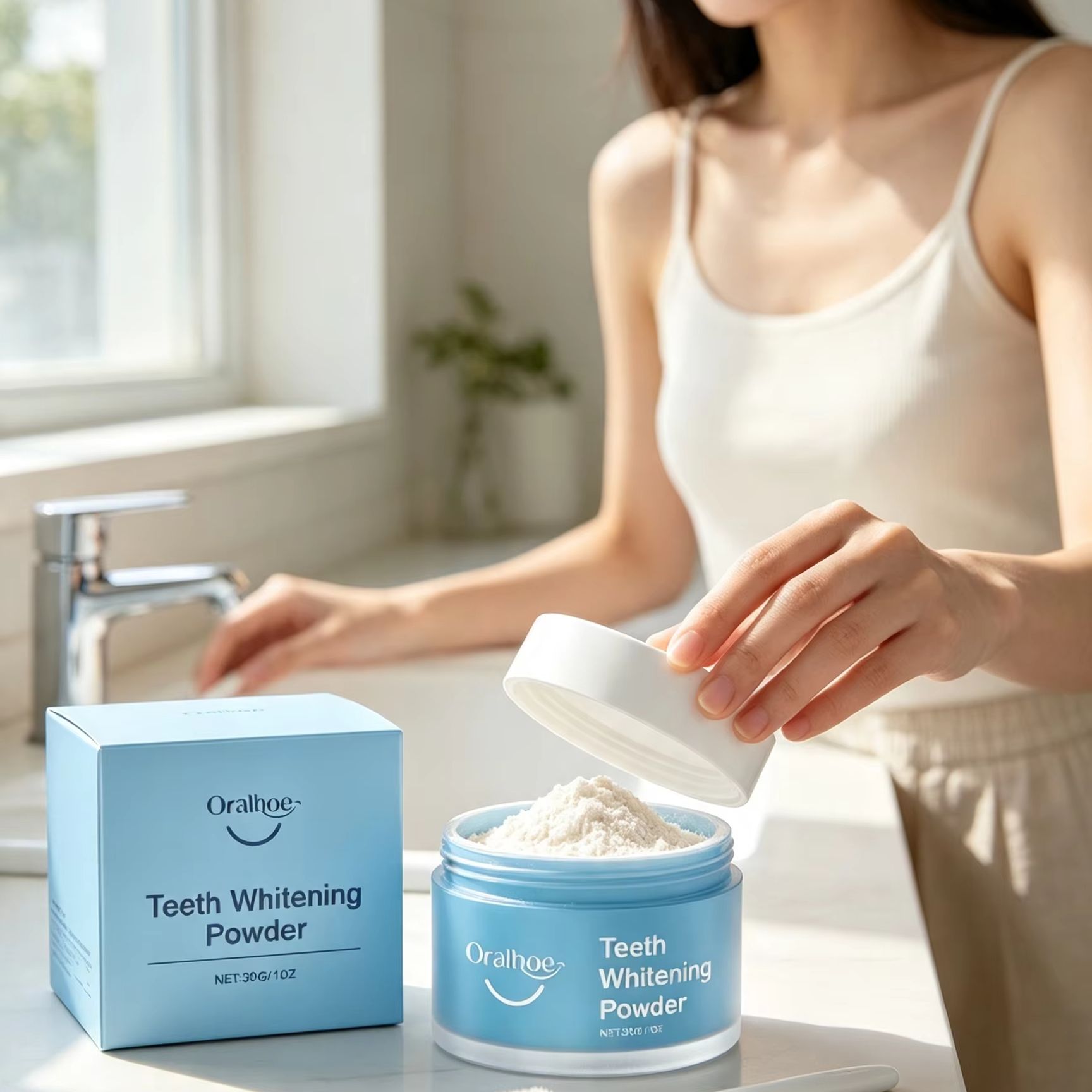 Oralhoe Tooth Powder for Brush - огляд і ціна Teeth Whitening Groupon
