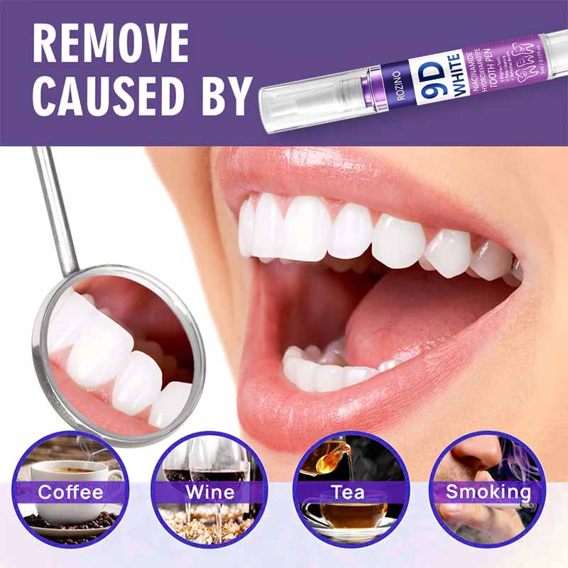 ROZINO 9D Whitening Tooth Pen  - огляд і ціна Teeth Whitening Pens