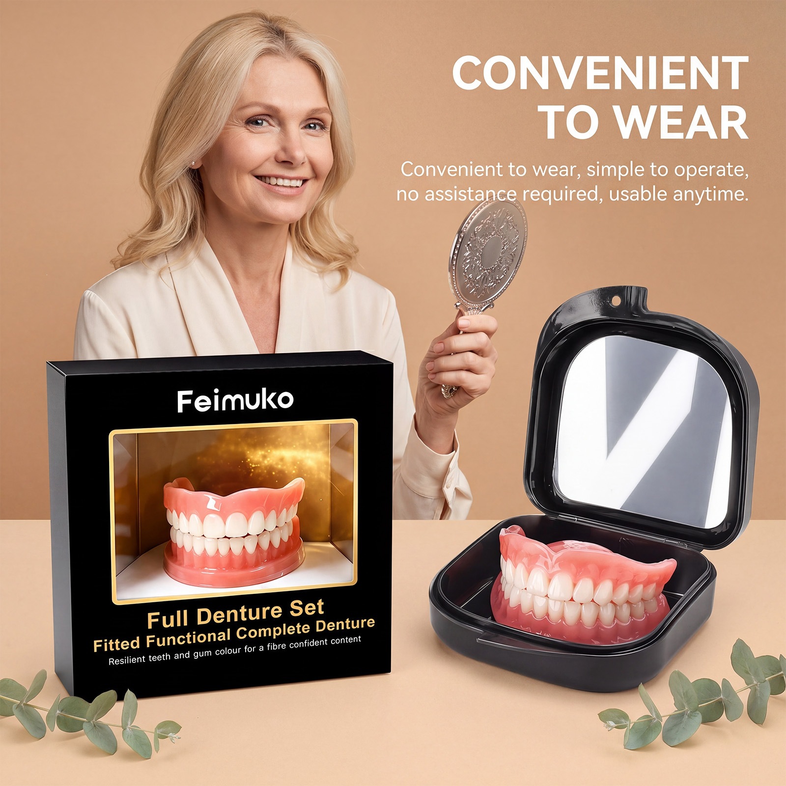Comfort Cover Dentures Resin S - огляд і ціна Teeth Whitening Veneers