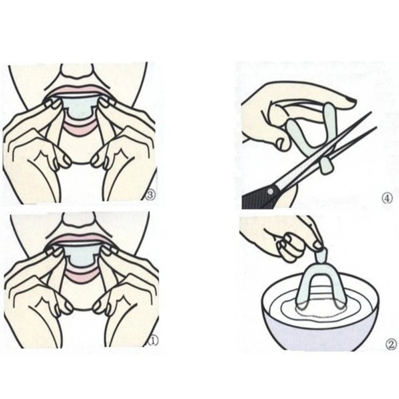 2/4/12PCS Anti Snoring Sleepin - огляд і ціна Teeth Whitening Mouth Guard