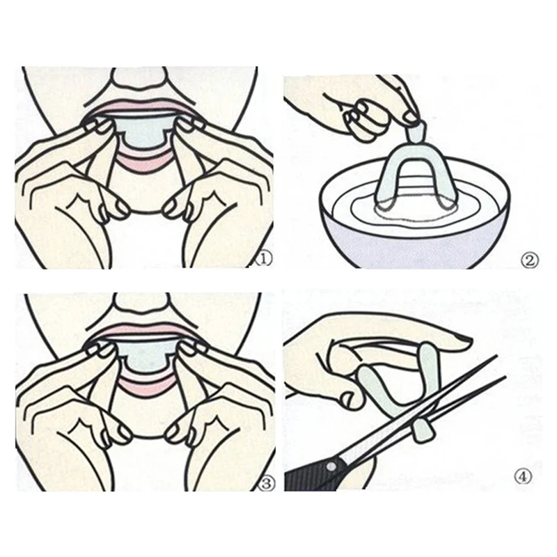 1/8pc Mouth Guard EVA Teeth Pr - огляд і ціна Teeth Whitening For Trays