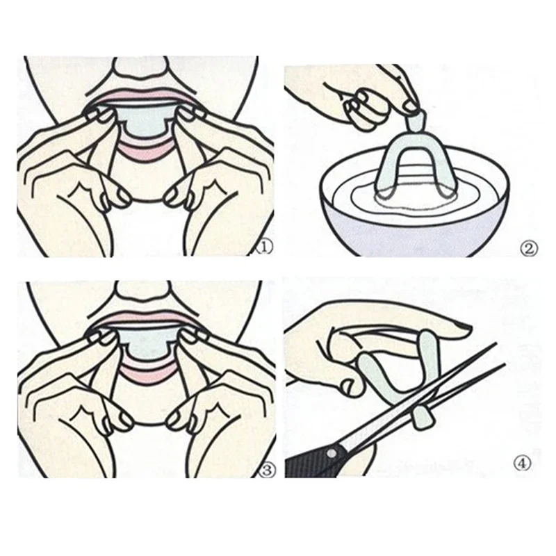 10Pcs/set Silicone Mouth Guard - огляд і ціна Teeth Whitening For Trays