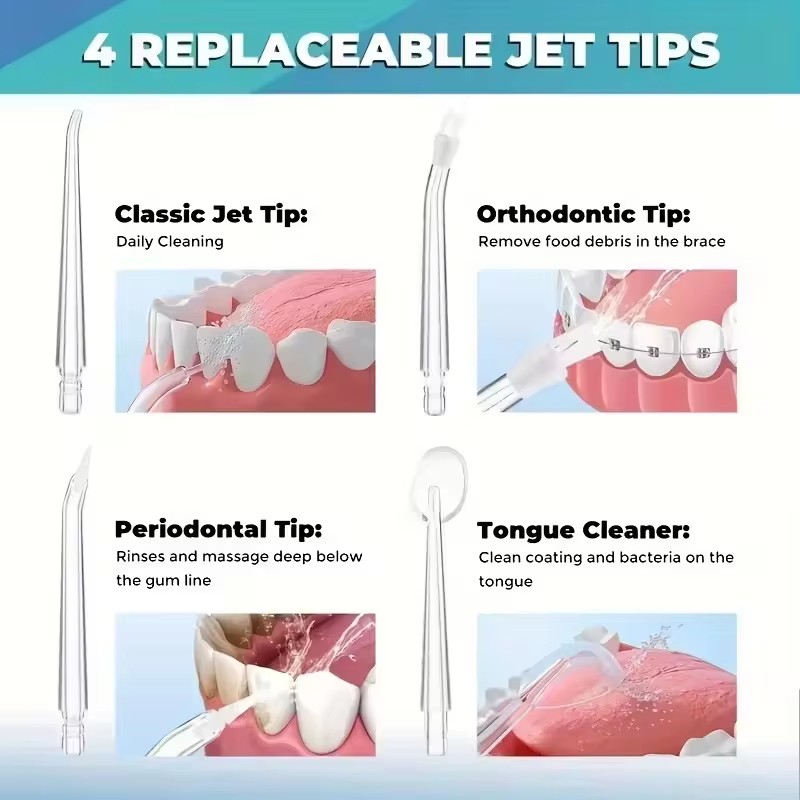 Oral Irrigator Dental Water Je - огляд і ціна Whitening Mouthwash