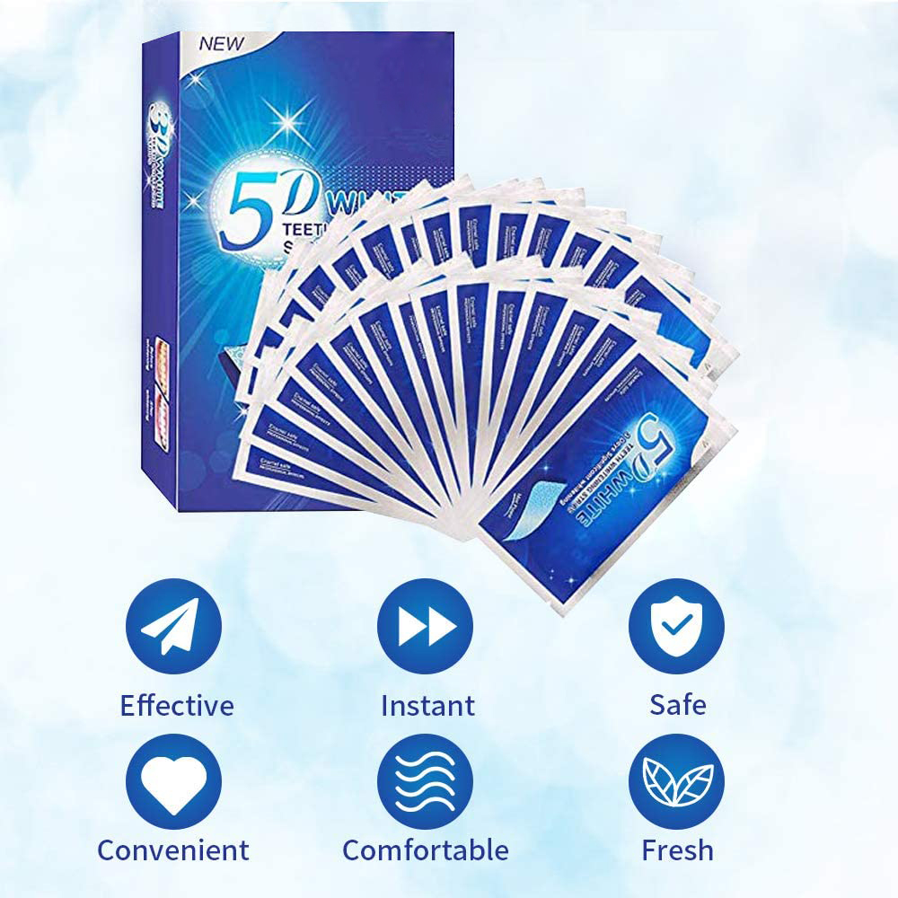 5D White Teeth Whitening Strip - огляд і ціна Teeth Whitening Street