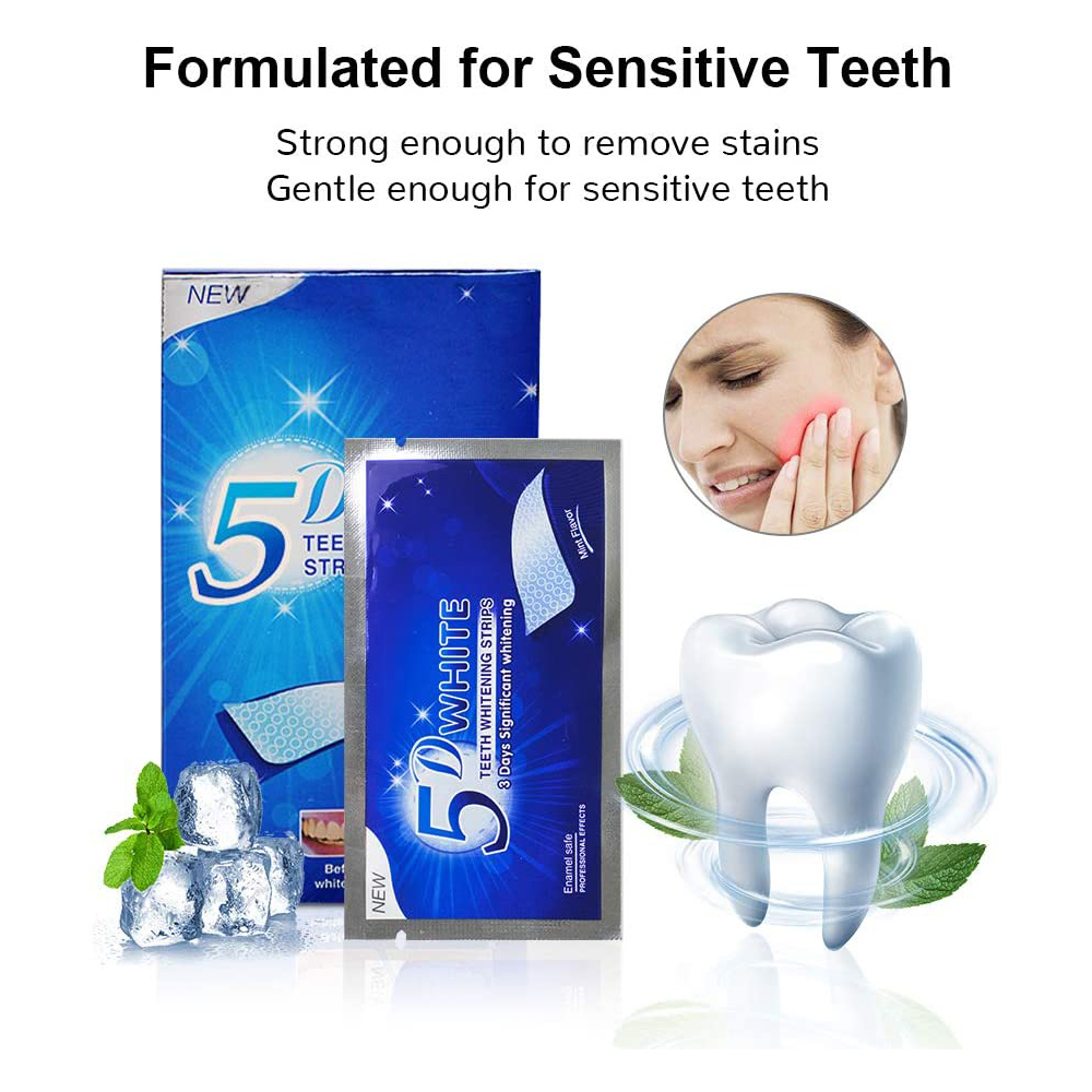 5D White Teeth Whitening Strip - огляд і ціна Teeth Whitening Street