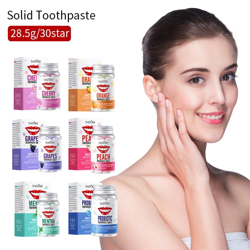 Mint Solid Toothpaste Tablets  - огляд і ціна Teeth Whitening Street